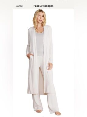 Barefoot Dreams Cozy Pearl Cardigan New size XS